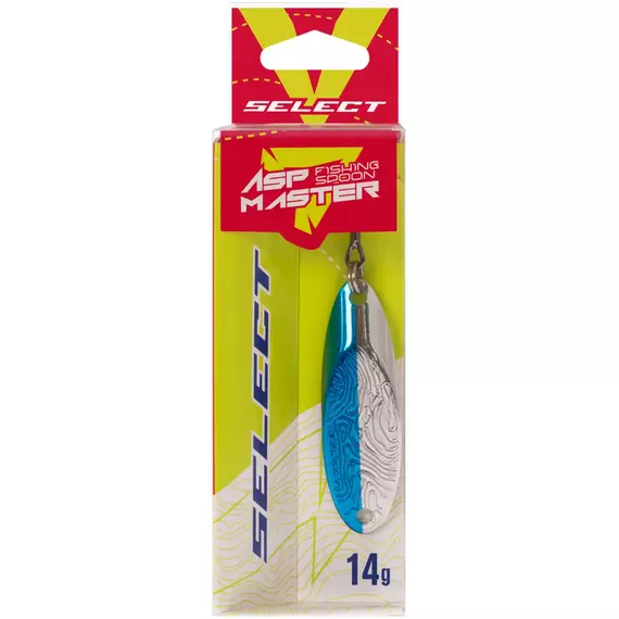 Блешня-кастмастер Select AspMaster 14.0g 51mm, колір: GSMB, Розмір/Вага: 14g/51mm, Колір блешні: GSMB, фото , изображение 2